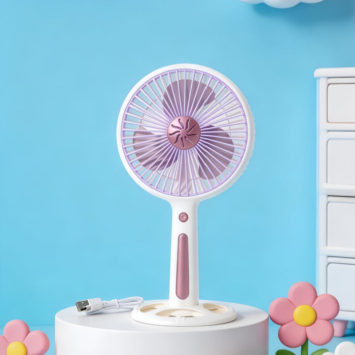 Women's Portable Mini Fan with Creative Animal Design Bowlift