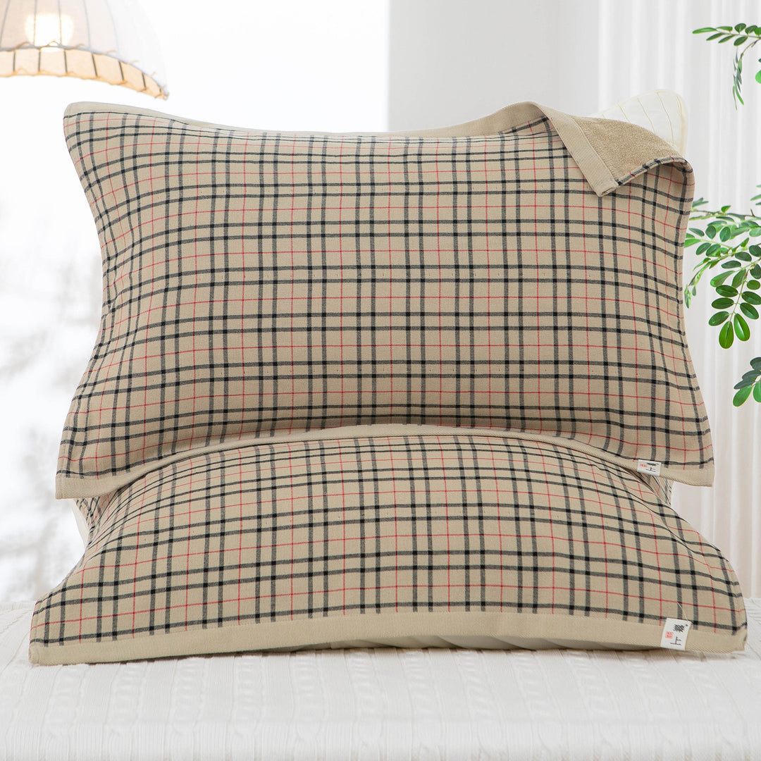 Women’s pillowcase in classic check design Bowlift