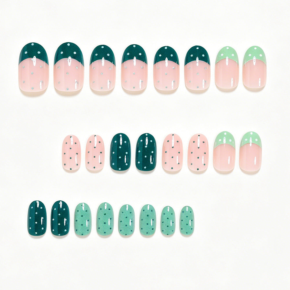 Playful Polka Dot Nail Wraps Bowlift