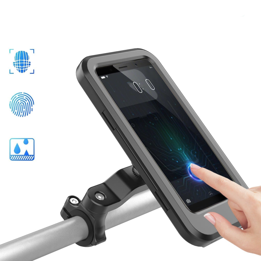 RideCharge Pro – Waterproof phone holder with USB and 15W wireless charging for bicycle and e-bike | Bowlift