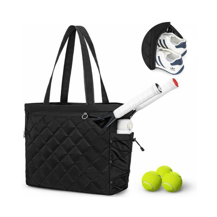 Practical tennis carrying bag with special compartments Bowlift