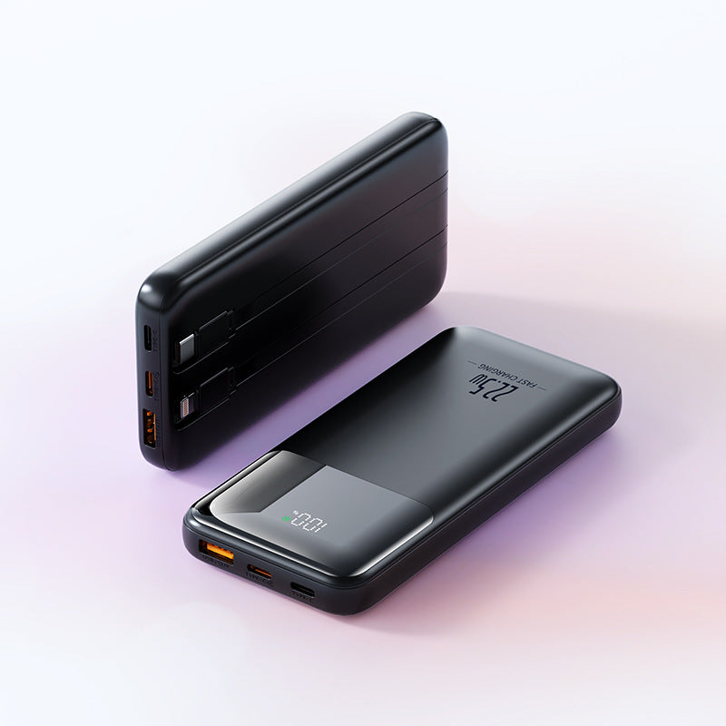 Portable power bank with USB-C and fast charging function Bowlift