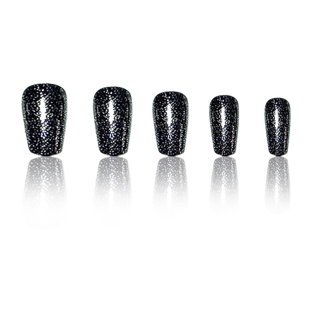 Premium Glittery Long Stiletto Nail Extensions Bowlift