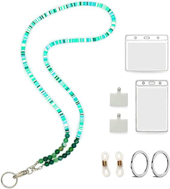 Beaded ID Badge Lanyard Bowlift