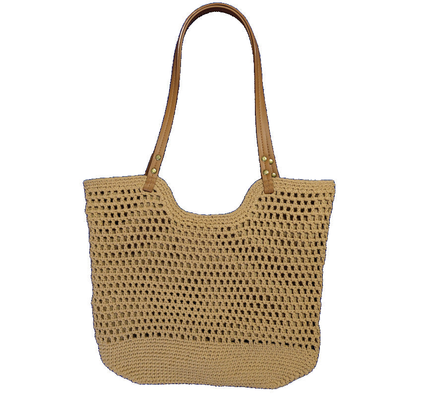Handmade Macrame Beach Bag Bowlift