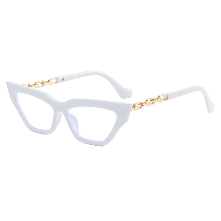 Women Trendy Sunglasses with Exclusive Chain Details Bowlift