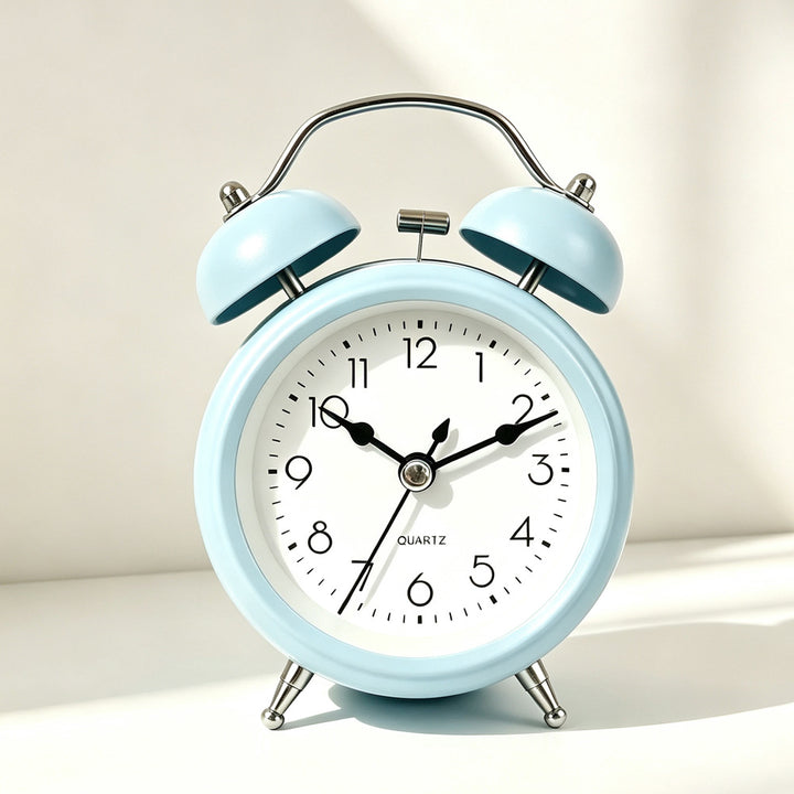 Classic Alarm Clock in Retro Style Bowlift