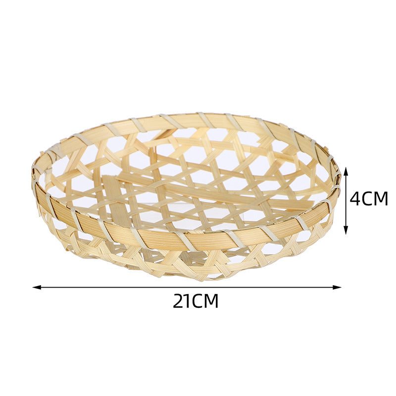 Decorative Handwoven Serving Tray Bowlift