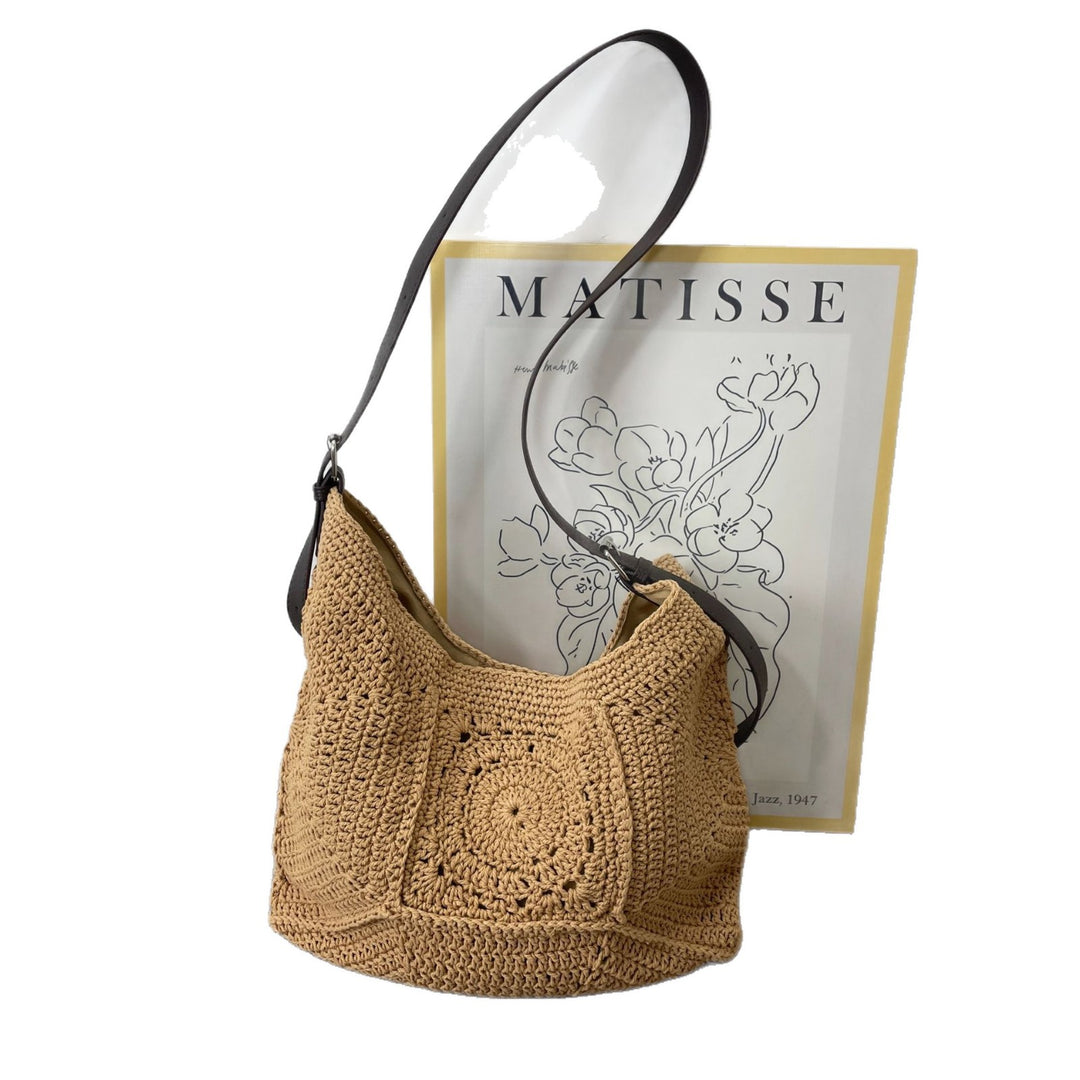 Modern Crochet Shoulder Bag Bowlift