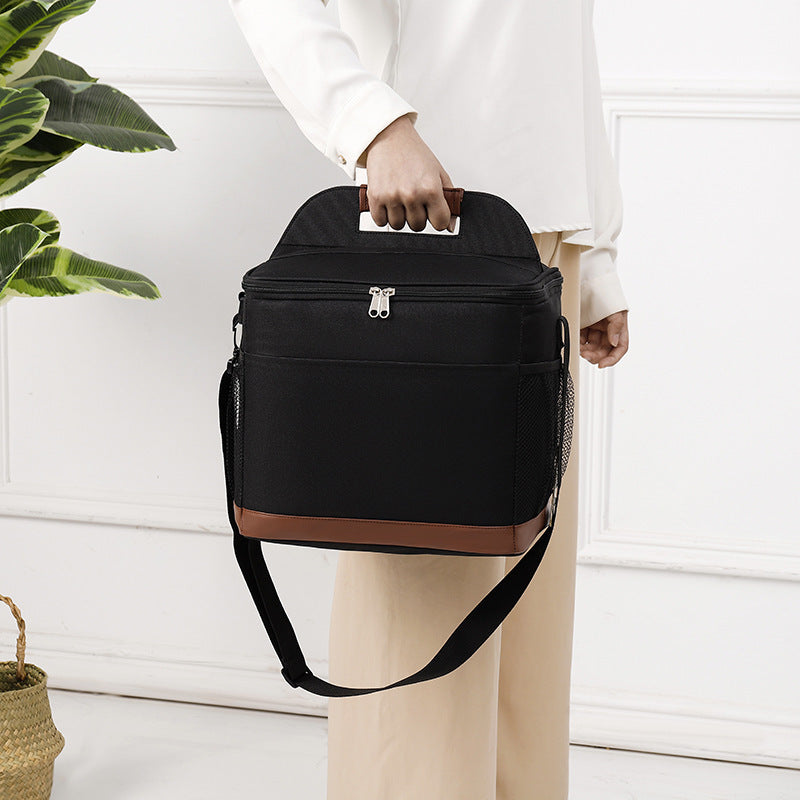 Women insulated picnic cooler bag with multiple compartments Bowlift