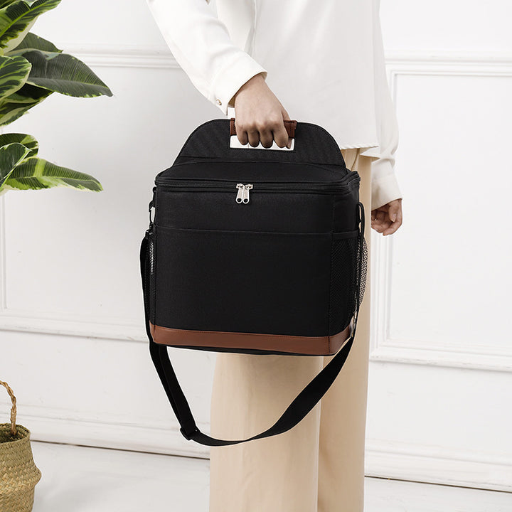 Women insulated picnic cooler bag with multiple compartments Bowlift