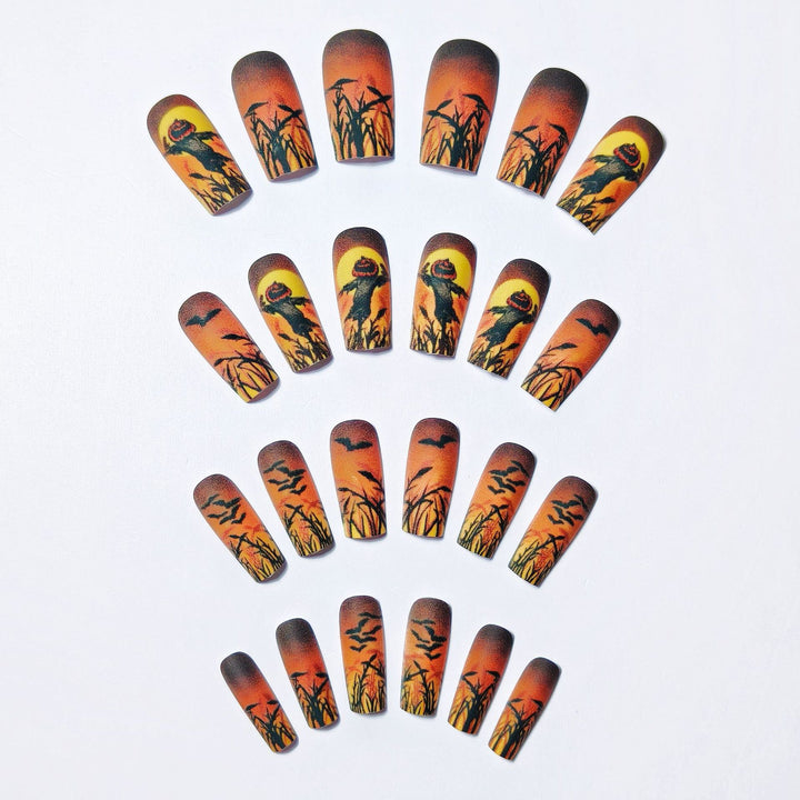 Halloween-Inspired Art Nail Wraps Bowlift