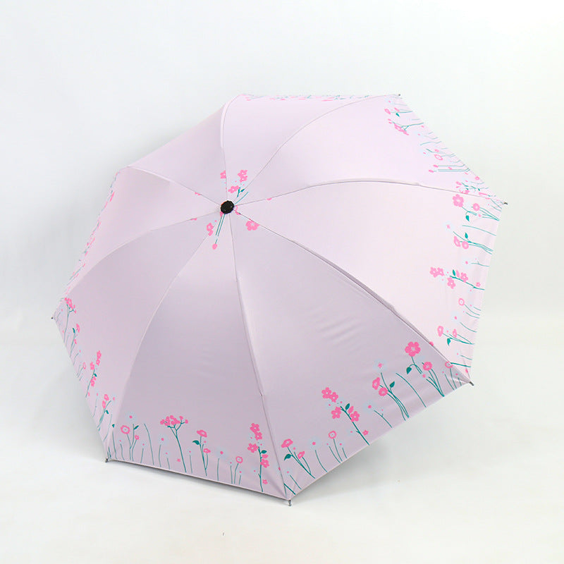 Women's umbrella with floral accents Bowlift