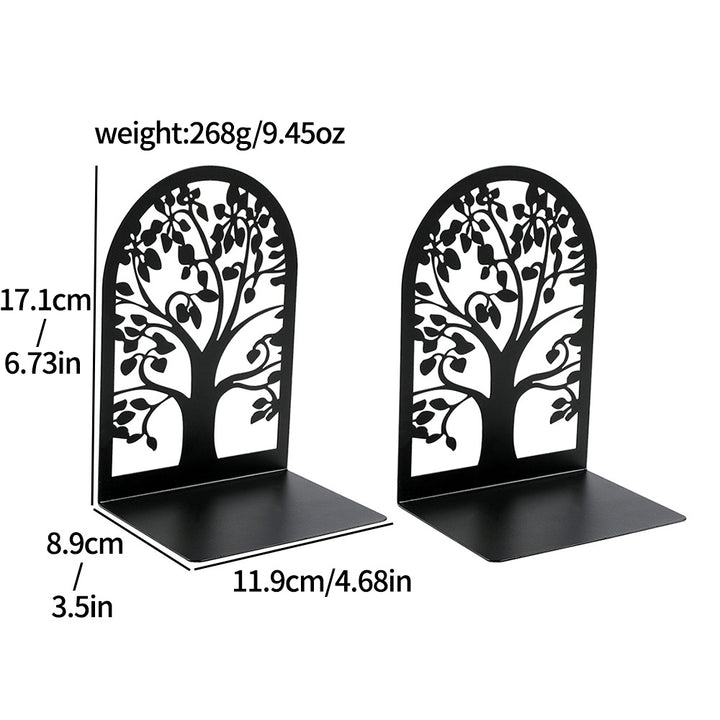 Artistic Tree Design Decorative Bookends