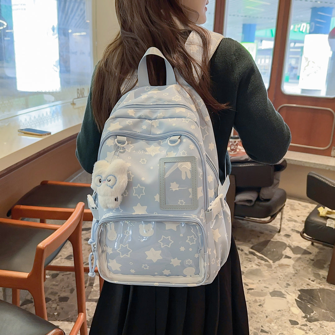 Cute Illustrated Character Backpack Bowlift 1791205084