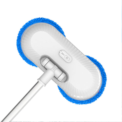 electric dual-head window and floor scrubber with USB rechargeable telescopic pole Bowlift