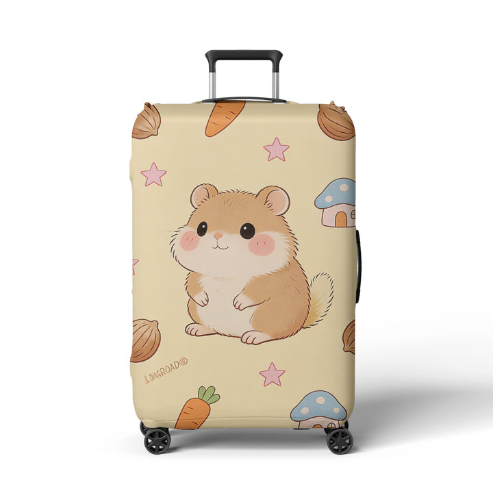 Women's luggage cover with cute Corgi design Bowlift