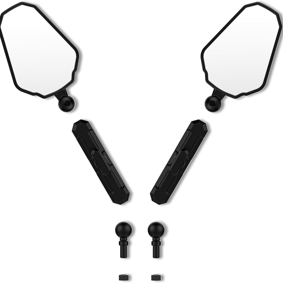 Adjustable Sport Motorcycle Mirrors Bowlift
