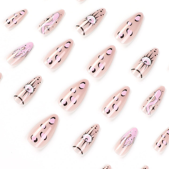 Artful Nail Extensions in Creative Design Bowlift