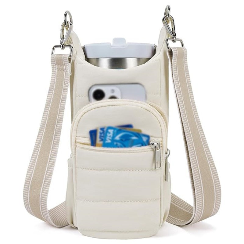 Practical shoulder bag with integrated card pocket Bowlift