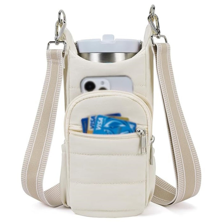Practical shoulder bag with integrated card pocket Bowlift