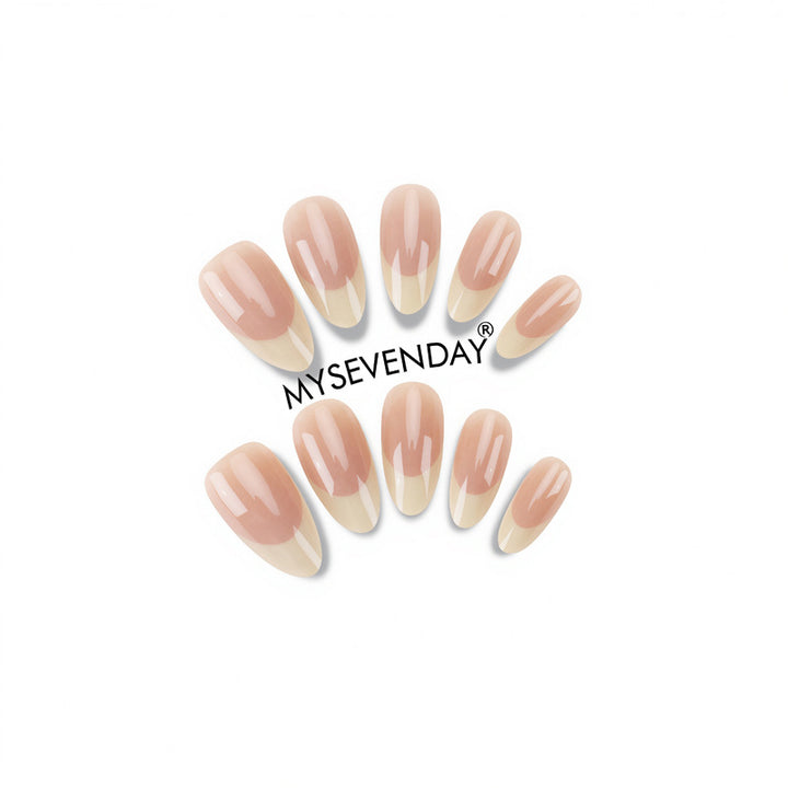 Elegant Stiletto Press-On Nail Set Bowlift