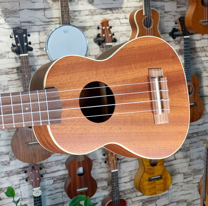 Premium Mahogany Body Ukulele Bowlift