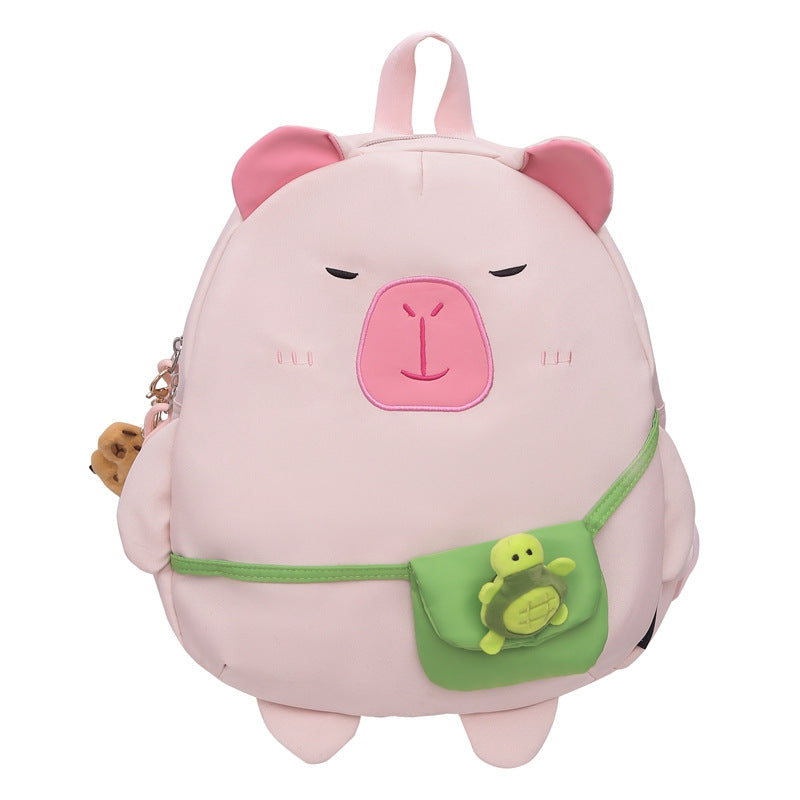 Cute Animal-Inspired Plush School Backpack Bowlift