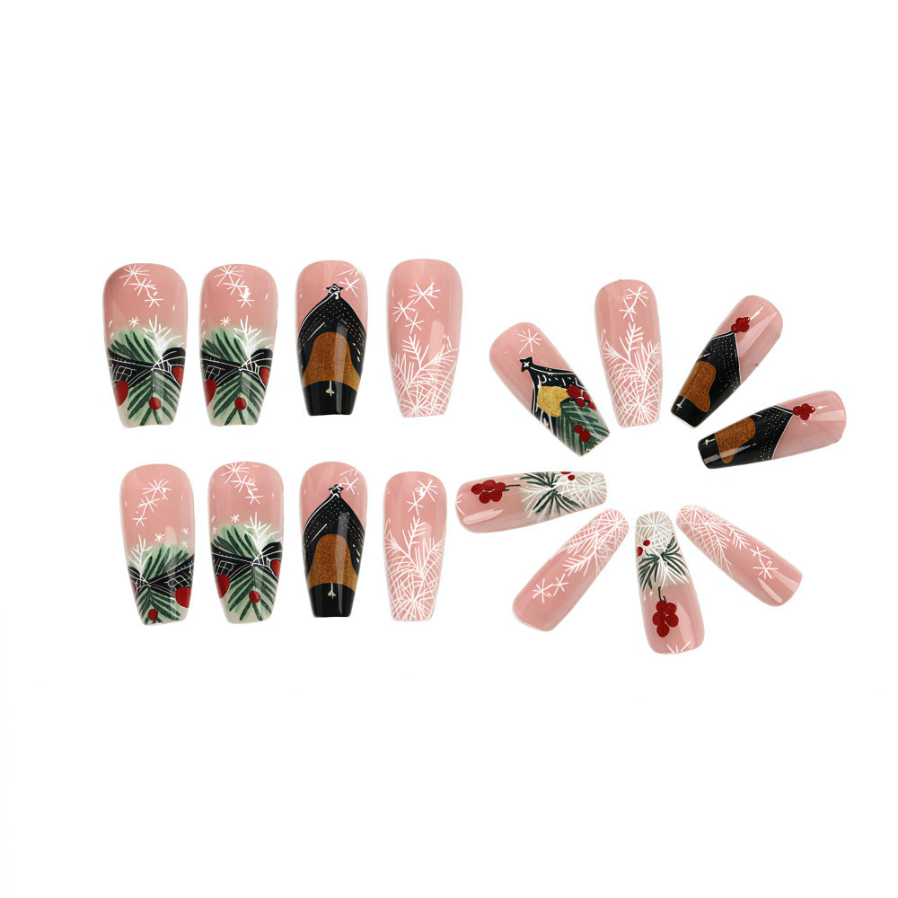 Decorative artificial nail set Bowlift