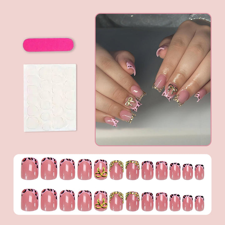 Art nail set with luxurious filigree decorations Bowlift