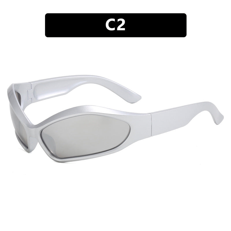 Women's sports sunglasses with ergonomic design and protective UV filter Bowlift