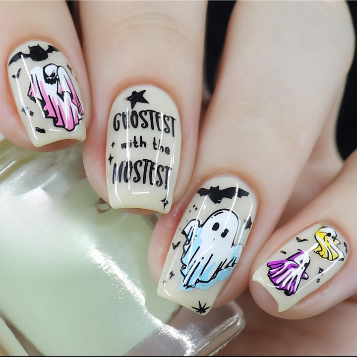 Creative Halloween Nail Art Bowlift