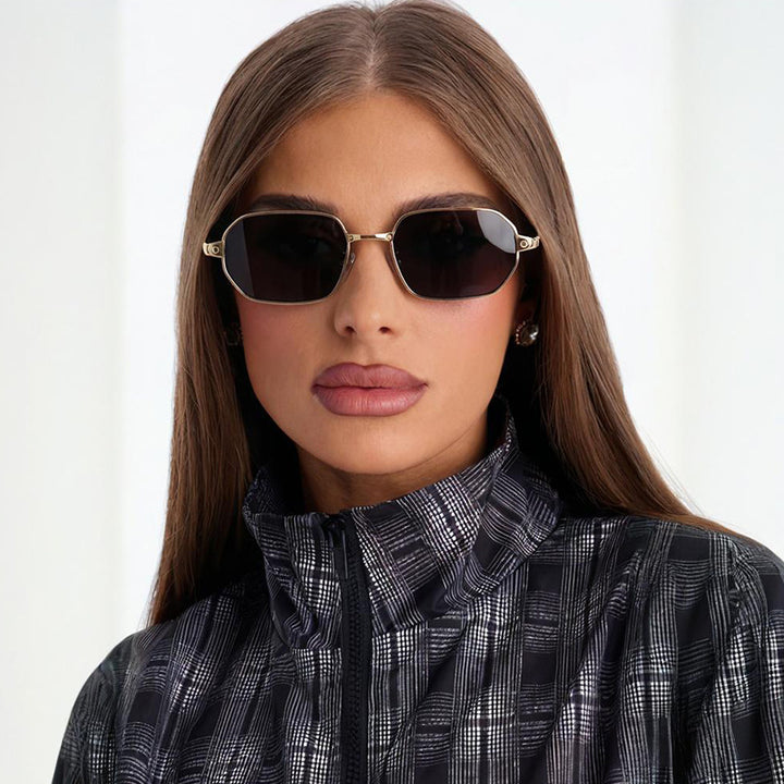 Men's Fashion-Forward Octagonal Sunglasses Bowlift