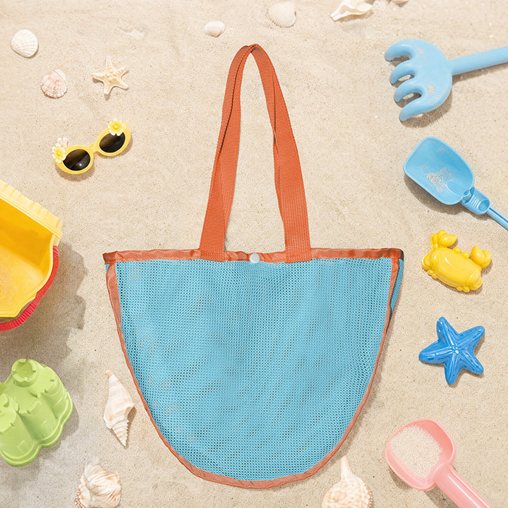 Practical Beach Bag in Net Design Bowlift