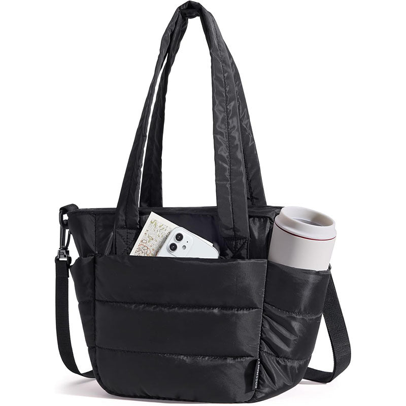 Stylish tote bag with insulated compartments Bowlift