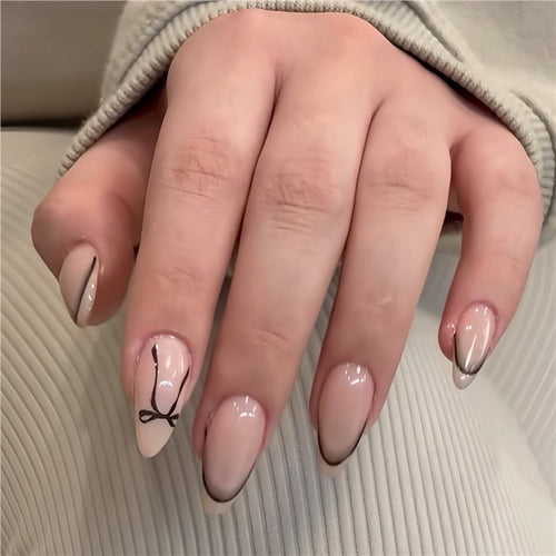 Stylish Ombre Press-On Nails Bowlift