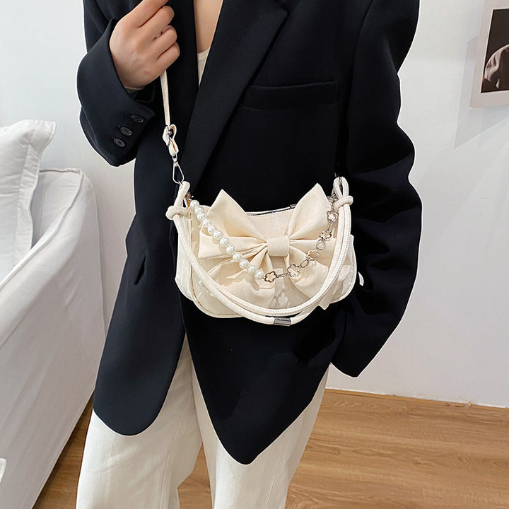 Elegant Bow-Embellished Handbag Bowlift