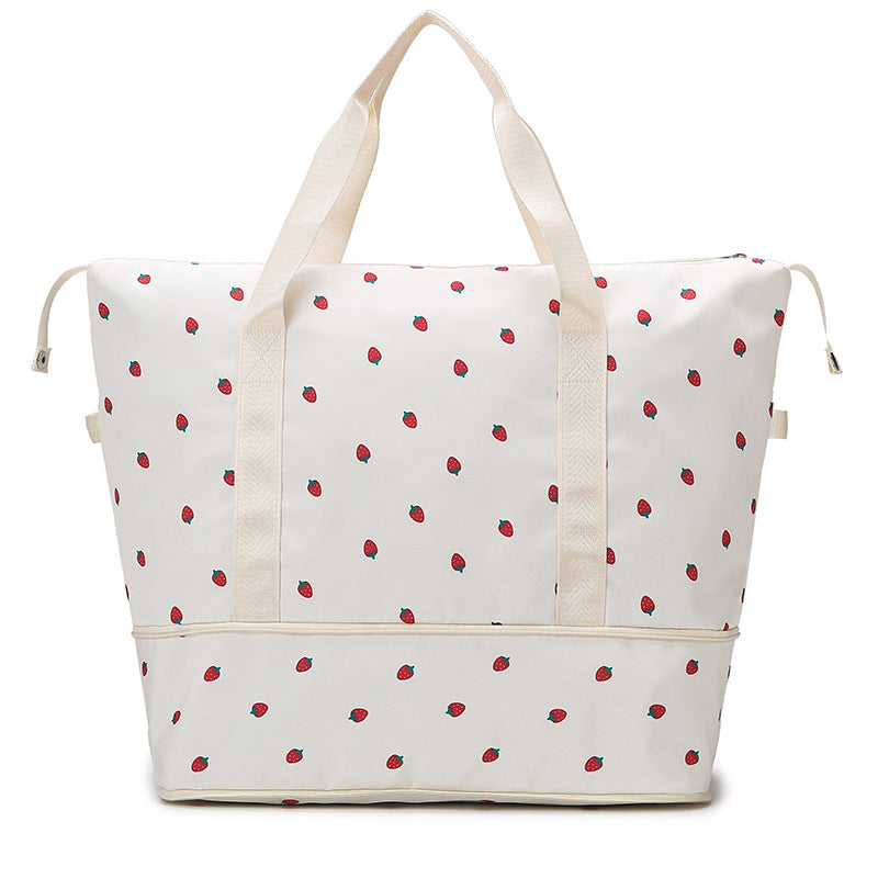 Fashionable Tote Bag with Fruity Design Bowlift