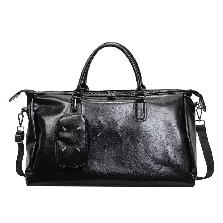 Elegant Travel Bag Made of High-Quality Artificial Leather Bowlift