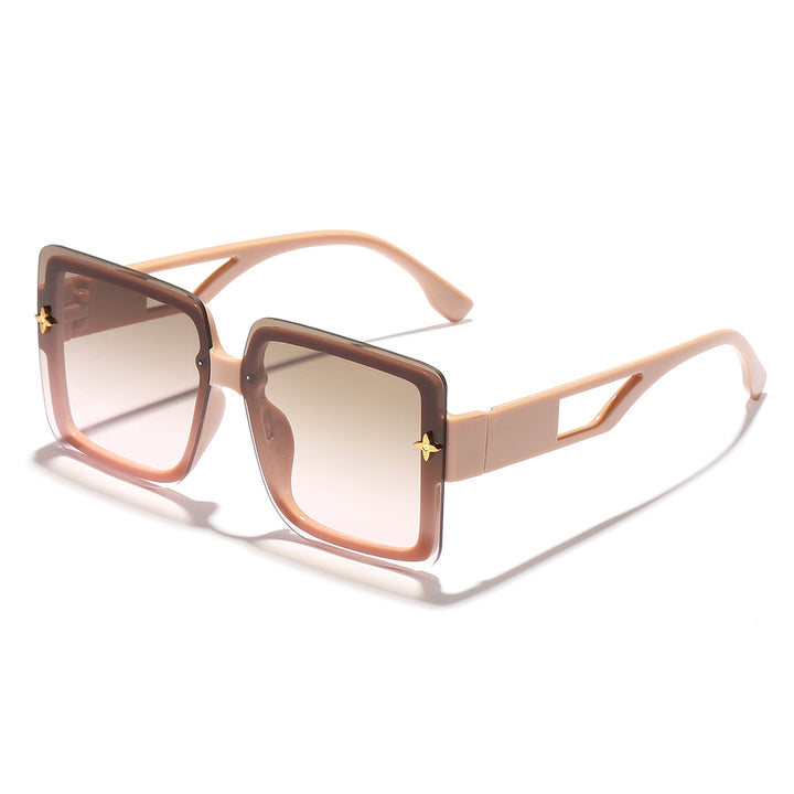 Women's fashionable square sunglasses with elegant frame Bowlift