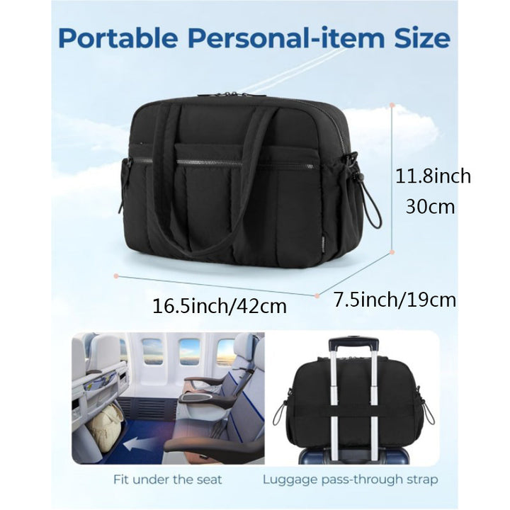 Women's Padded Leisure and Travel Bag Bowlift