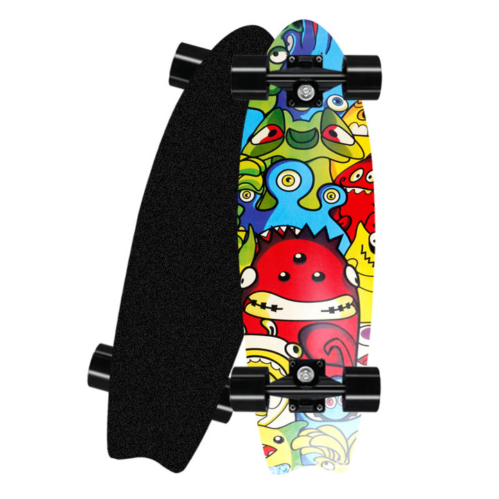 Surf-Inspired Mini Cruiser Skateboard Bowlift