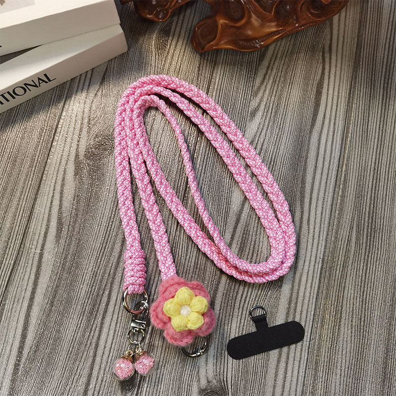 Decorative Braided Pet Leash Bowlift