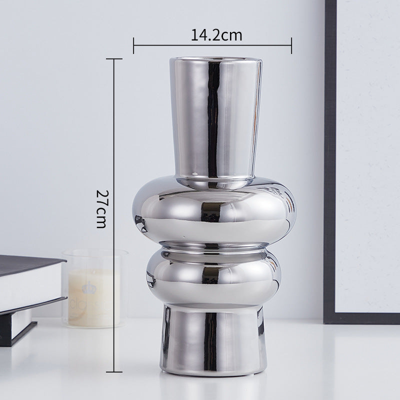 Elegant Modern Ceramic Vase Bowlift