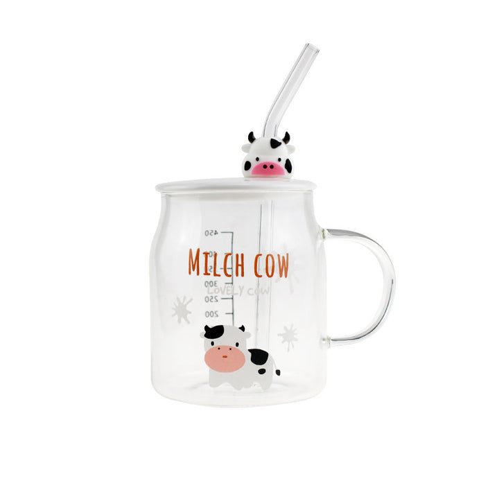 Women's funny and creative drinking cup with animal lid Bowlift