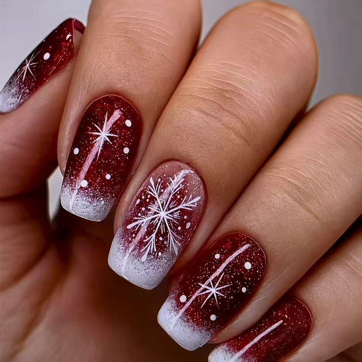 Creative Winter Art Nails Bowlift