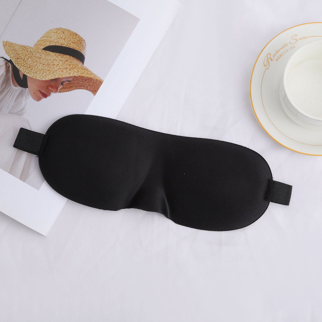 Unisex nan three-dimensional contour eye mask with memory foam, soft nose bridge and adjustable comfort band Bowlift