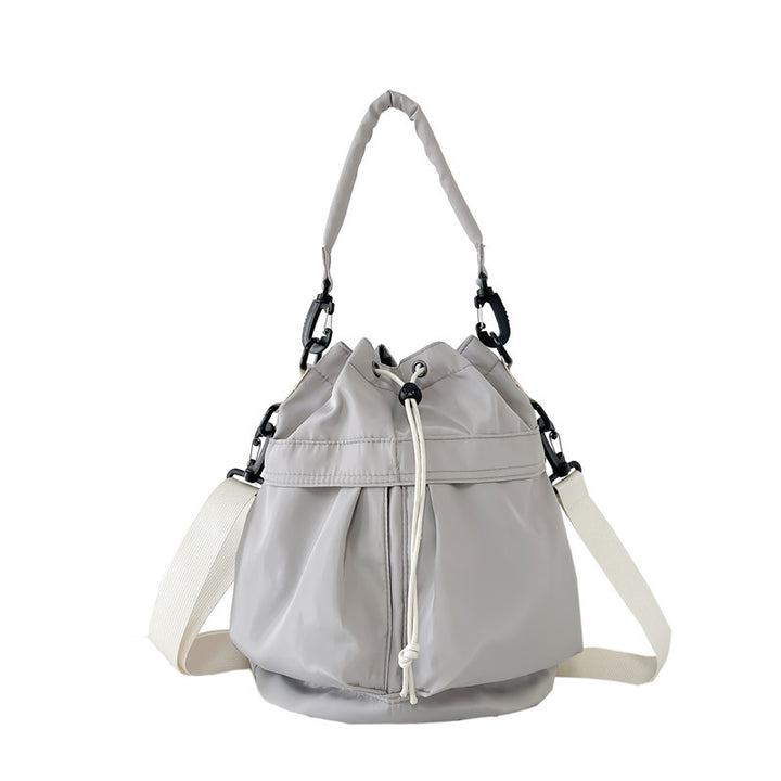 Fashionable Weekend Bag In Practical Drawstring Design Bowlift