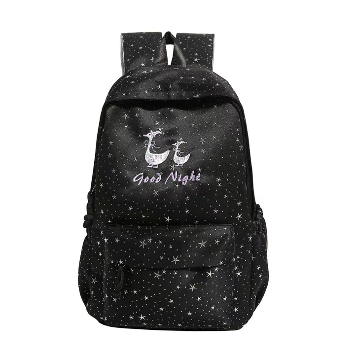 Starry-Themed Student Backpack Bowlift