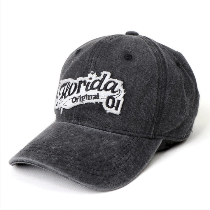 Women's Vintage-Inspired Cotton Baseball Cap Bowlift